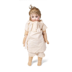 Remarkable Result for 19th Century Bisque Head Doll